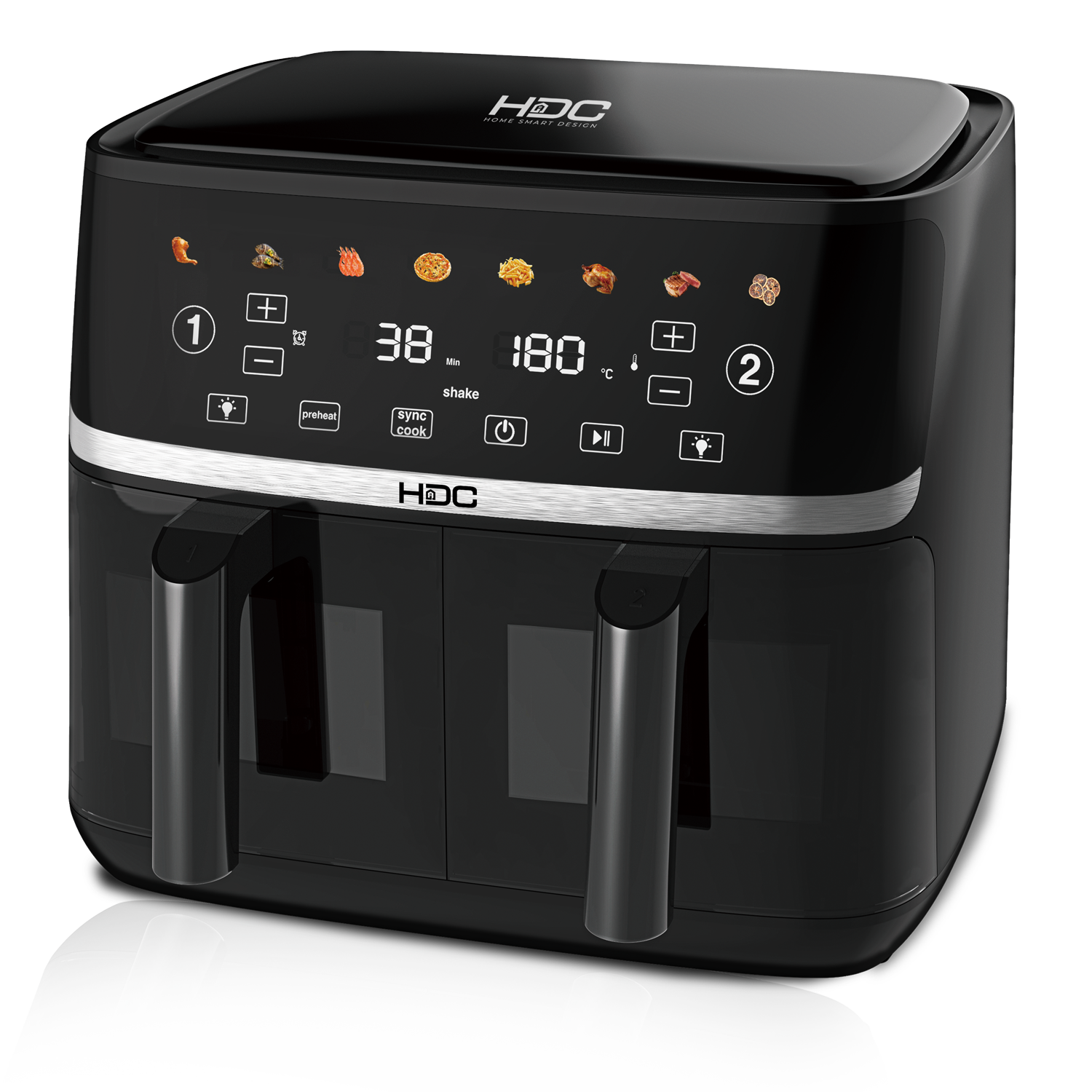 Freidora de Aire HDC HAF-SH100DB
