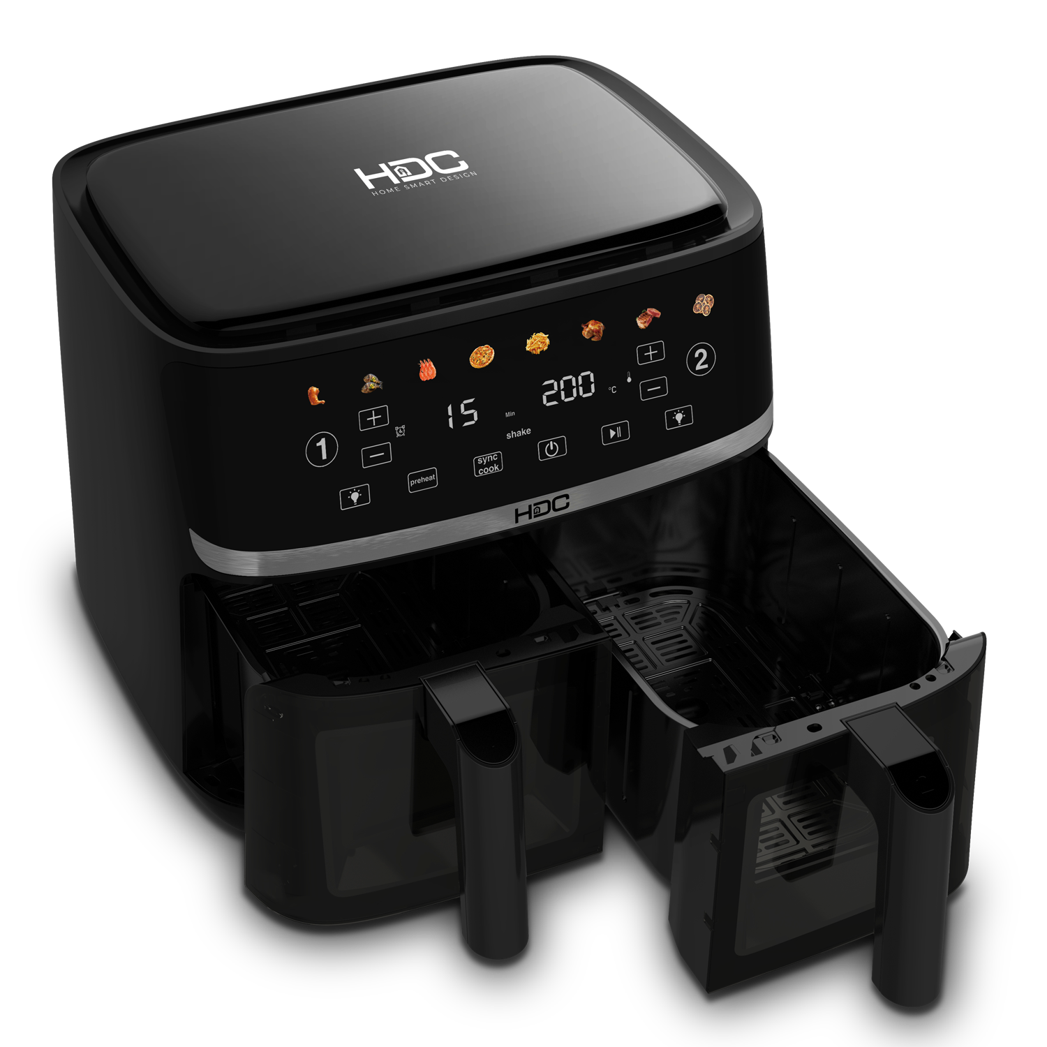 Freidora de Aire HDC HAF-SH100DB